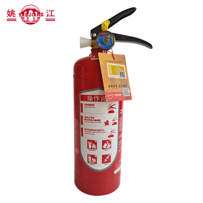姚江 干粉灭火器1公斤手提式家用商用1KG灭火器 2025新国标 MF/ABCE1C